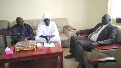 بادي يستمع لتنوير عن الأوضاع بمحافظة ودالماحي