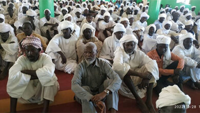 زكاة شمال دارفور تطمئن على القافلة الدعوية بمحلية كليمندو