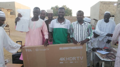 الجزيرة أبا تتسلم أندية مشاهدة بمبادرة من نائب رئيس مجلس السيادة