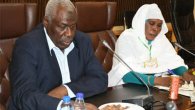 الأمين العام نعمل علي رفع الجباية ودفع الزكاة بمايبري الذمة لتكفي حاجة الفقراء