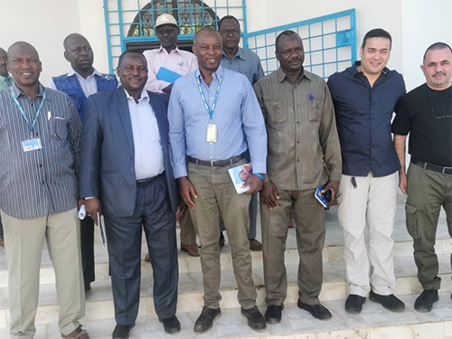 مساعد معتمد اللاجئين باقليم دارفور يلتقي مفوض وسط دارفور