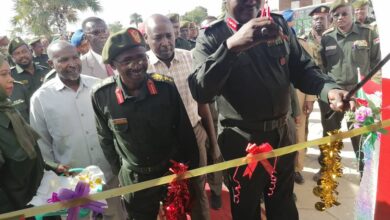  الجيش يفتتح  مركز صحي بولاية سودانية
