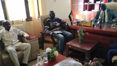 غرفة الطوارئ السياسية تلتقي حاكم النيل الأزرق