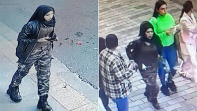 استطلاع وورود.. مشاهد جديدة لمنفذة تفجير شارع الاستقلال بإسطنبول