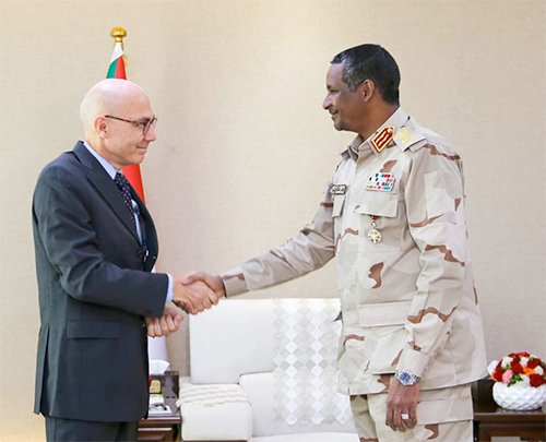 نائب رئيس مجلس السيادة يلتقي المفوض السامي لحقوق الانسان