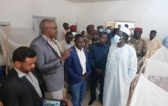 مناوي يقف علي الأوضاع الصحية بشمال دارفور