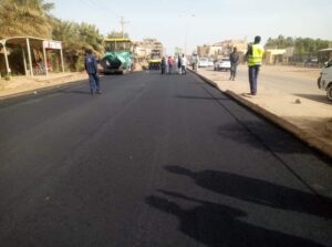 الولاية ( إعادة تأهيل) و سفلتة شارع العرضة بامدرمان