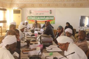 مجلس أساتذة جامعة القرآن الكريم يطمئن على سير الدراسة وتسجيل الطلاب