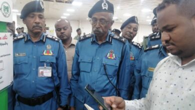 تدشين برنامج (الإفصاح الألكتروني )بمطار الخرطوم