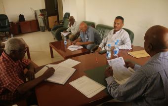 اجتماع لجنة المسابقات بالأتحاد السوداني