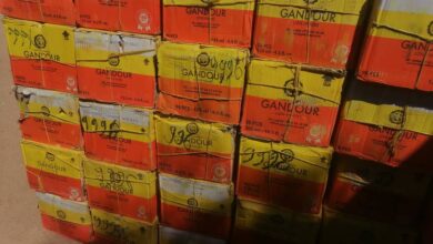 الشرطة بولاية سودانية تضبط بضائع مهربة بقيمة (35) مليون جنية