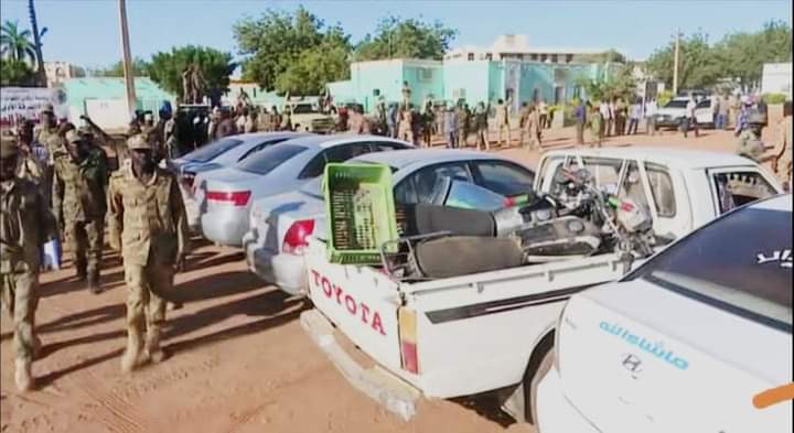 ضبط 1000 موتر( مسروق)وغير (مقنن) بولاية سودانية 