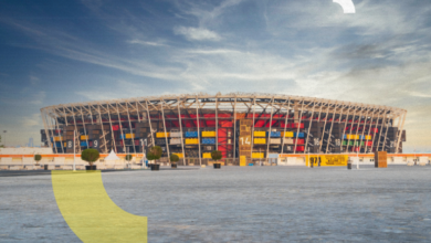 يُعَدُّ ملعب 974 هو أول ملعب في التاريخ يُفكَّك بالكامل ويُهدى إلى دول أخرى (شترستوك)