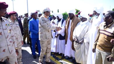 نائب رئيس مجلس السيادة يصل نيالا