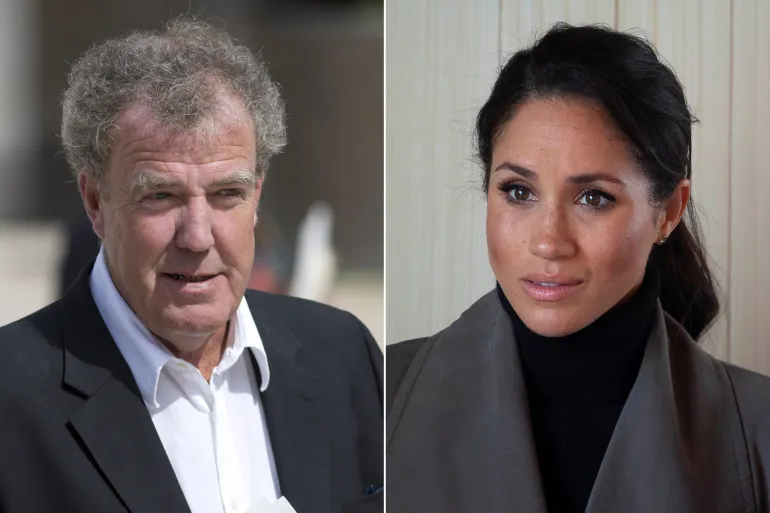 جيريمي كلاركسون وميغان ماركل (رويترز)