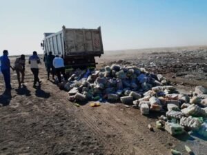 إبادة مئات من السلع الفاسدة بولاية سودانية