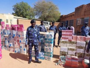 ضبط كمية كبيرة من مستحضرات التجميل المحظورة بولاية سودانية