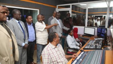 إفتتاح استديو السر قدور الأذاعي