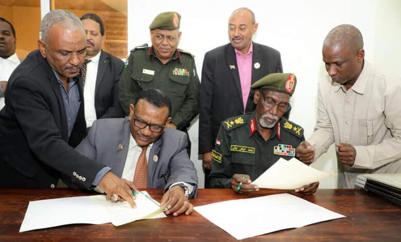 شيكان توقع مع جامعة كرري عقد وثيقة أمان الطالب