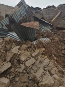 سقوط منازل بمدينة سودانية بسبب الأمطار والسيول