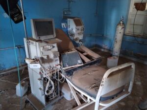 شاھد تخريب ونهب عدد من المرافق الحكومية بامدرمان