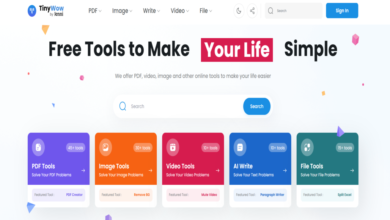 المنصة الرقمية TinyWow تغنيك عن عشرات الأدوات لمعالجة الملفات والوسائط