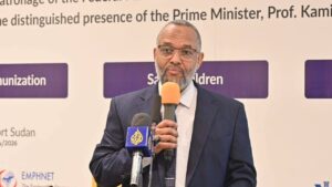 وزير الصحة، البروفيسور هيثم محمد إبراهيم