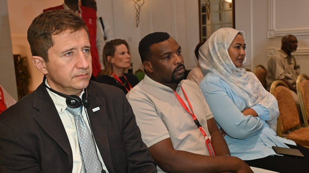 جانب من جلسات ملتقى السودان رفيع المستوى للتحصين 2026 في بورتسودان بحضور وزير الصحة والمديرة التنفيذية لتحالف قافي