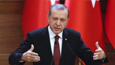 تصريحات أردوغان حول الهجمات الإيرانية
