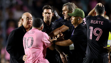 سقوط ميسي في بورتوريكو