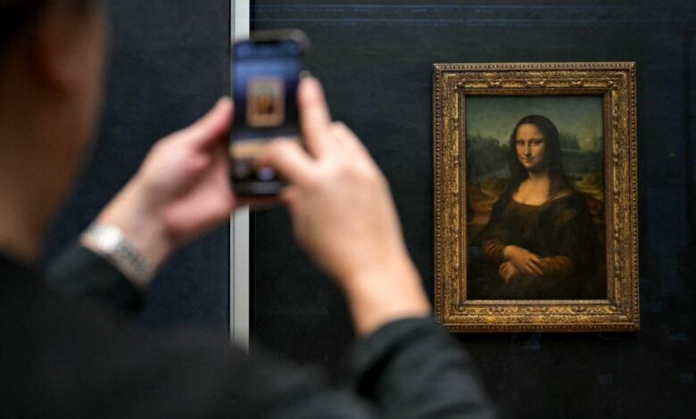 الموناليزا تنجو من الغرق في اللوفر