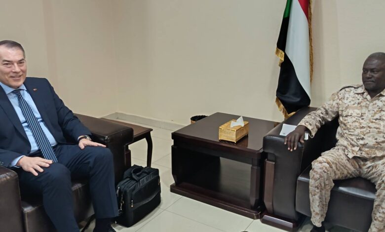 استقبل والي الخرطوم المبعوث السويسري للقرن الأفريقي