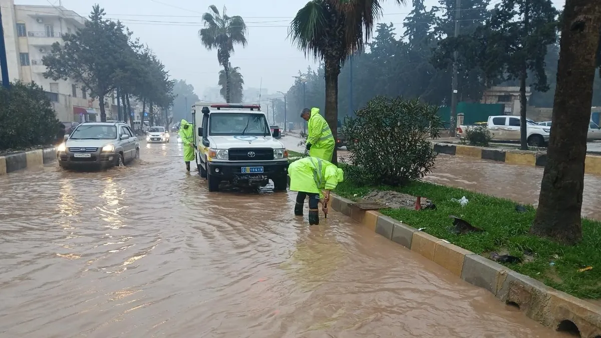 فيضانات شمال غرب سوريا: ضحايا وغرق للمخيمات في إدلب واللاذقية