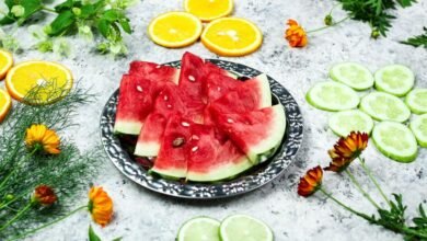الأطعمة المرطبة للجسم