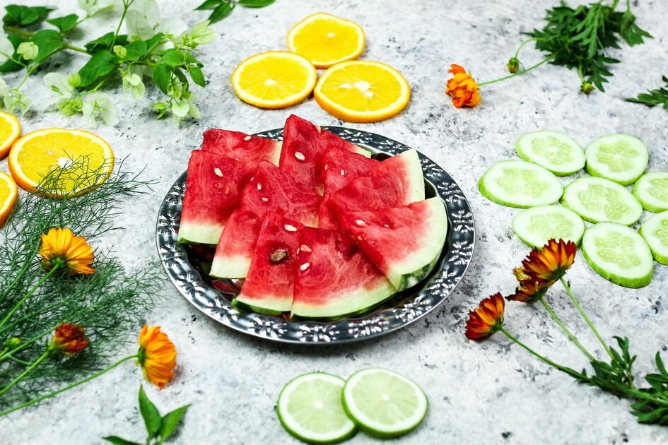 الأطعمة المرطبة للجسم
