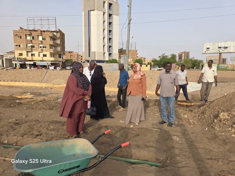 تفاصيل جولة البيئة ميدانياً في حديقة مثلث كبري الفتيحاب