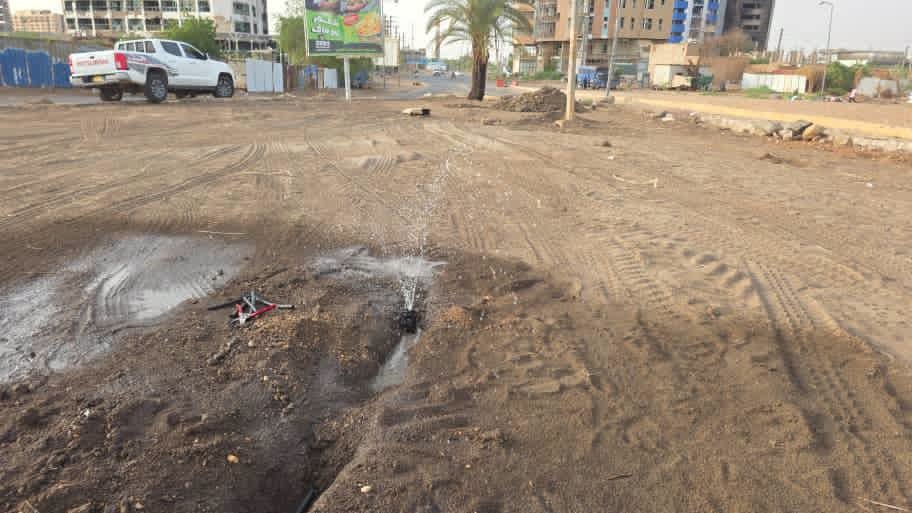 حديقة مثلث كبري الفتيحاب تشهد اكتمال شبكة الري والـتأهيل