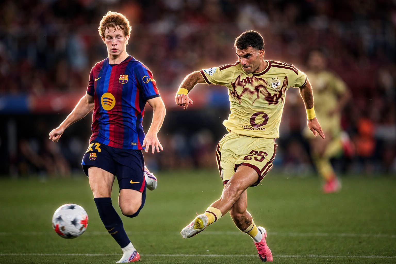 برشلونة يفوز على الأهلي