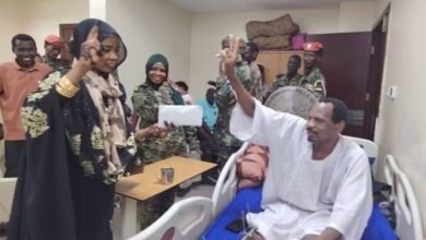 علوية هجام تتفقد جرحى