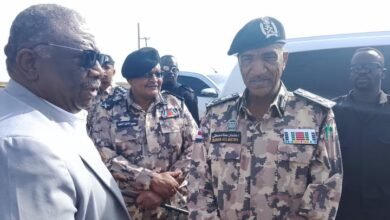 مدير عام قوات الدفاع المدني يصل إلى مدني