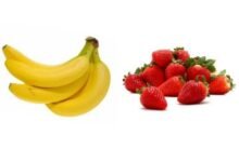 الفراولة والموز وسكر الدم