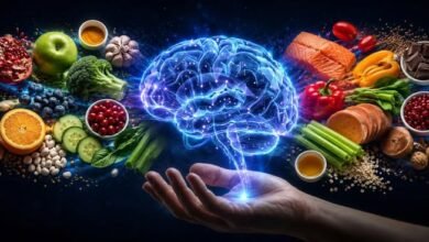 أطعمة تعزز التركيز وتدعم الدماغ